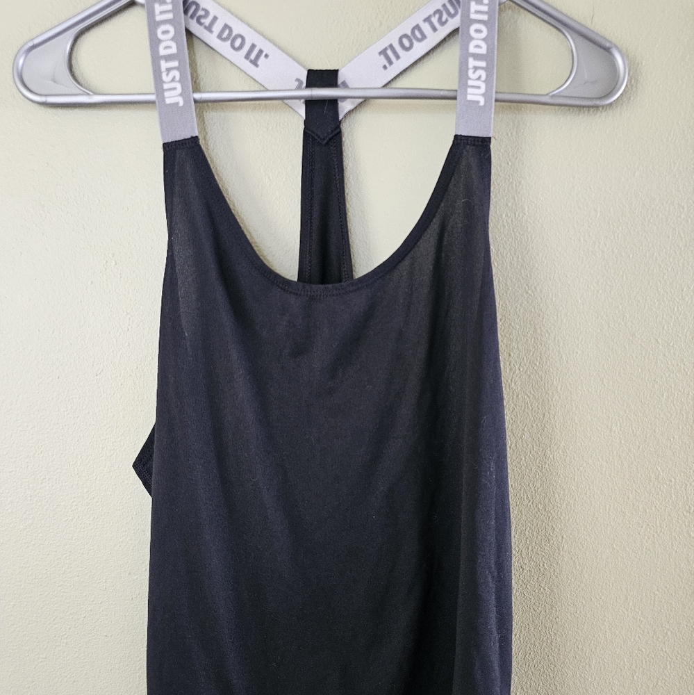 Nike Black Backless Sleeveless Tank Top